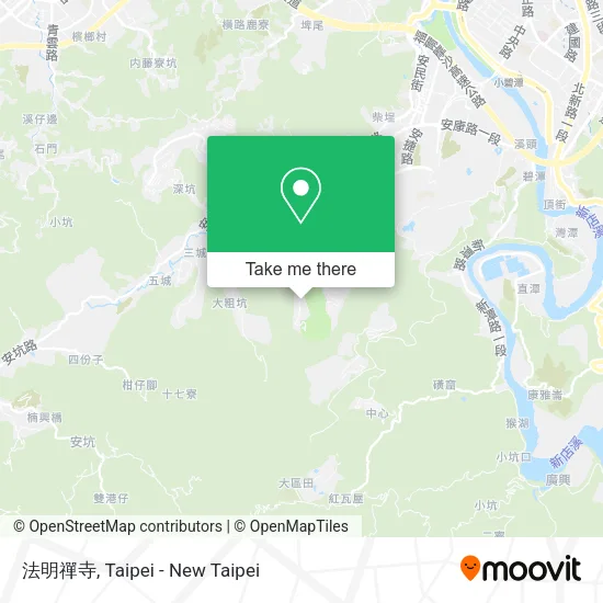 法明禪寺地圖
