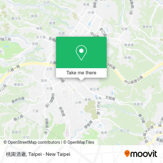 桃園酒廠 map