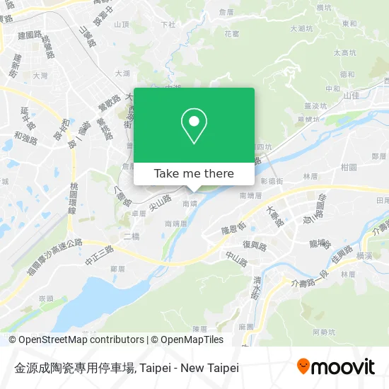 金源成陶瓷專用停車場 map