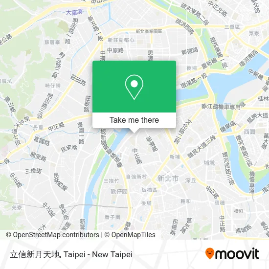 立信新月天地地圖