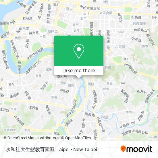 永和社大生態教育園區 map