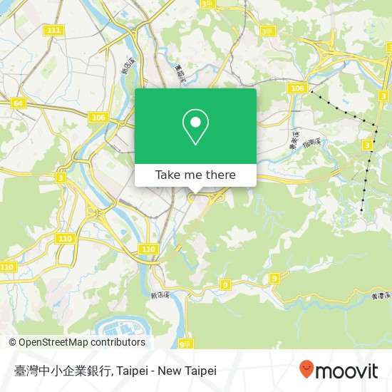 臺灣中小企業銀行 map