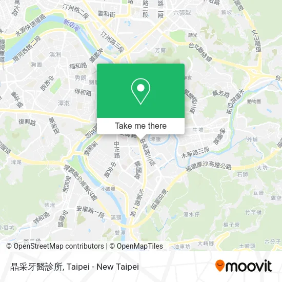 晶采牙醫診所 map