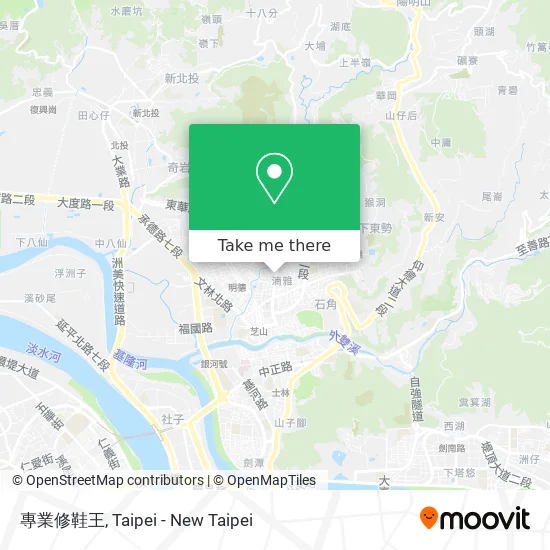 專業修鞋王 map