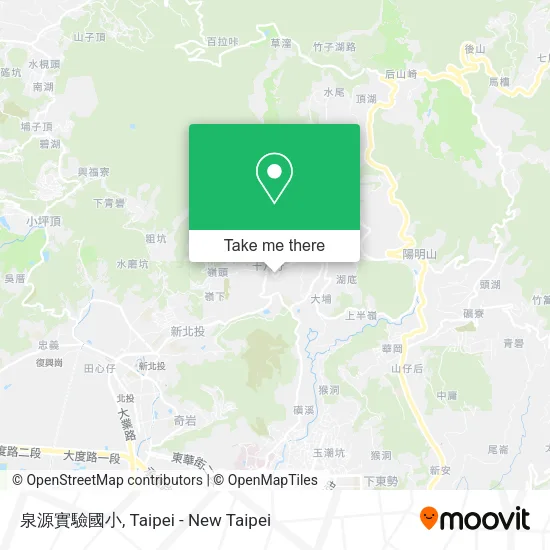 泉源實驗國小地圖