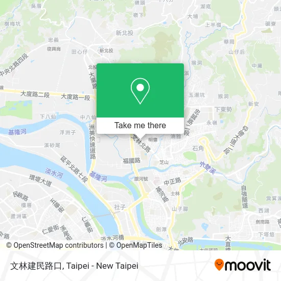 文林建民路口 map