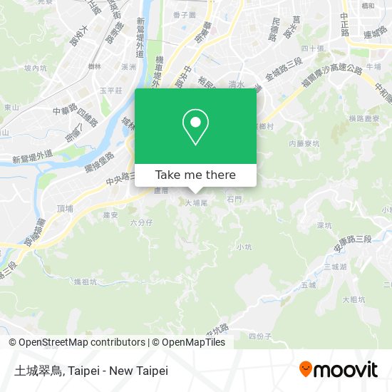 土城翠鳥 map