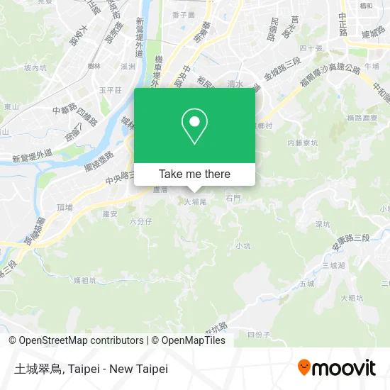 土城翠鳥地圖