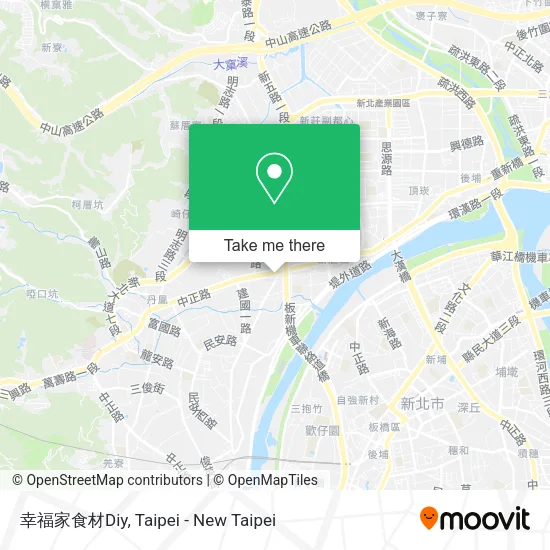 幸福家食材Diy地圖