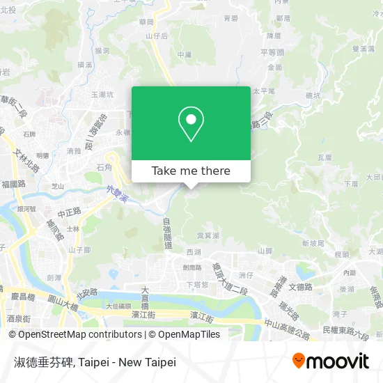 淑德垂芬碑 map