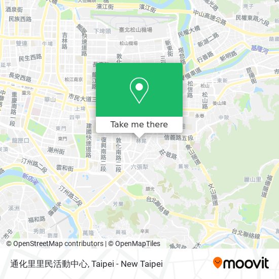通化里里民活動中心 map