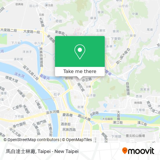 馬自達士林廠地圖
