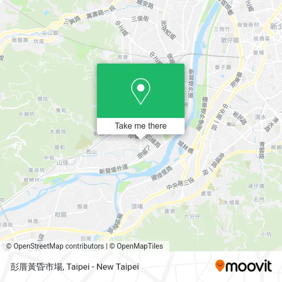 彭厝黃昏市場地圖