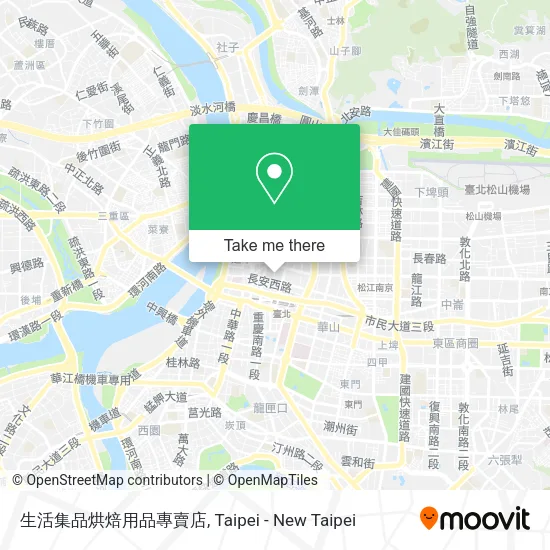 生活集品烘焙用品專賣店地圖