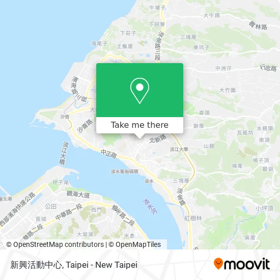 新興活動中心 map