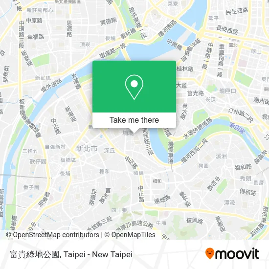 富貴綠地公園地圖