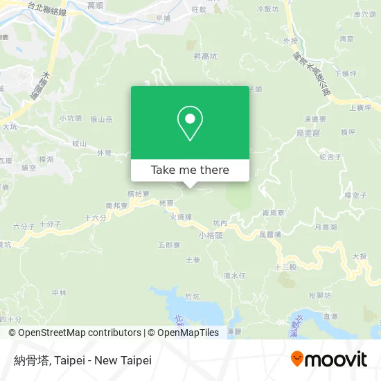 納骨塔 map