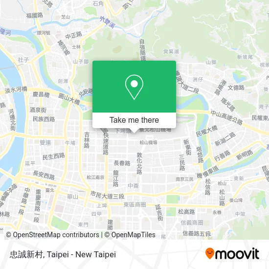 忠誠新村地圖