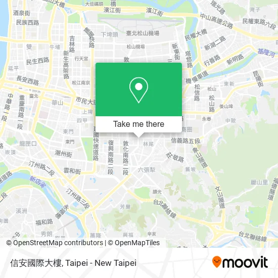 信安國際大樓 map
