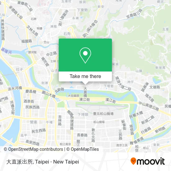 大直派出所地圖