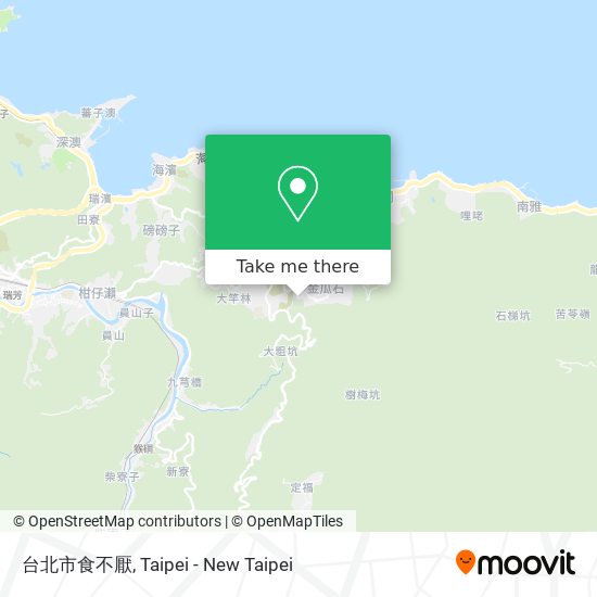 台北市食不厭地圖