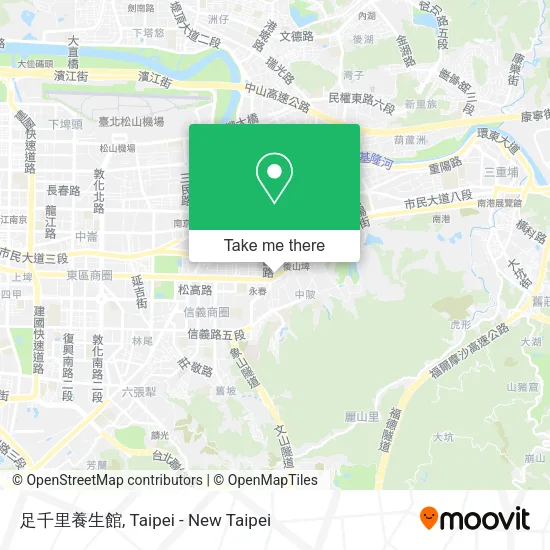 足千里養生館地圖