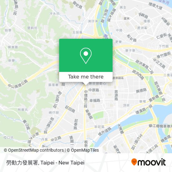 勞動力發展署 map
