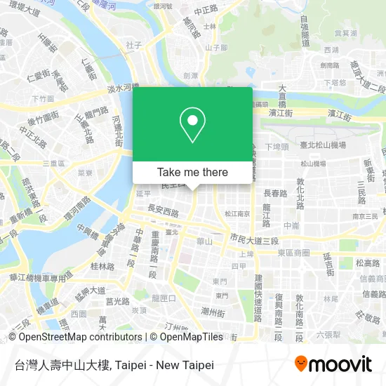 台灣人壽中山大樓 map