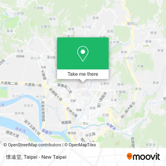 懷遠堂 map