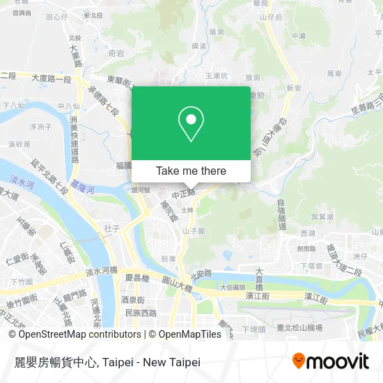 麗嬰房暢貨中心地圖