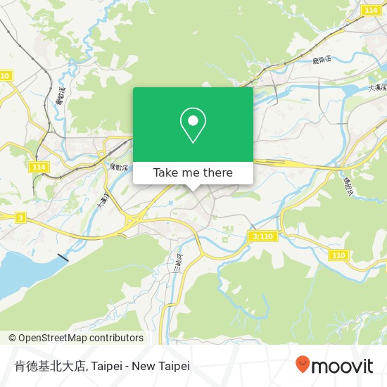 肯德基北大店 map