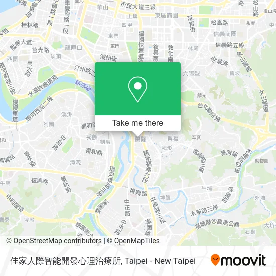 佳家人際智能開發心理治療所 map