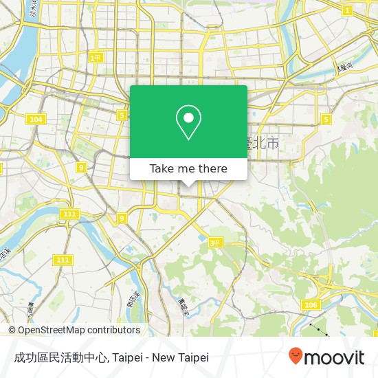 成功區民活動中心 map