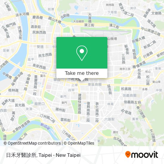 日禾牙醫診所地圖
