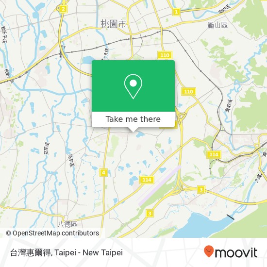 台灣惠爾得 map