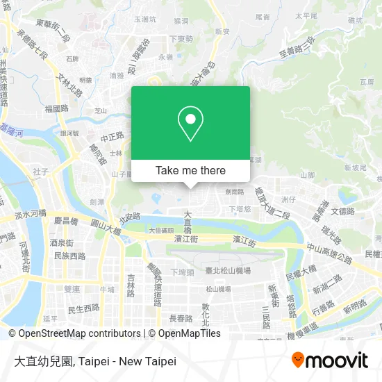 大直幼兒園 map