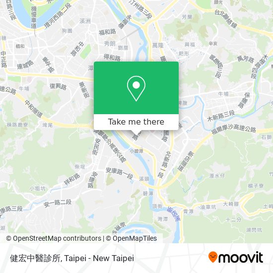 健宏中醫診所 map