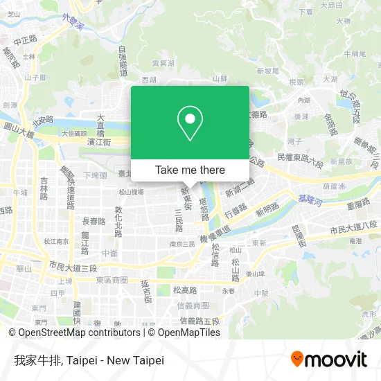 我家牛排地圖