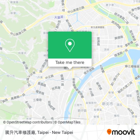 騰升汽車修護廠 map