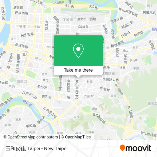 玉和皮鞋地圖