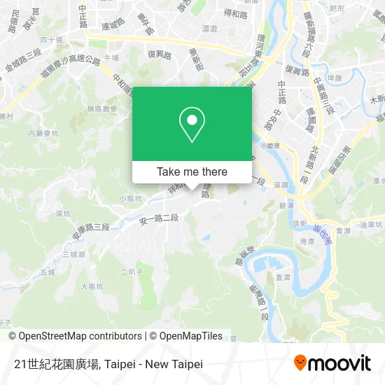21世紀花園廣場地圖