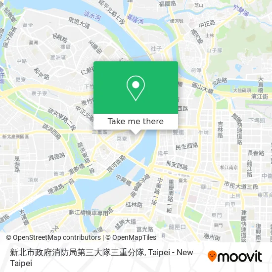 新北市政府消防局第三大隊三重分隊 map
