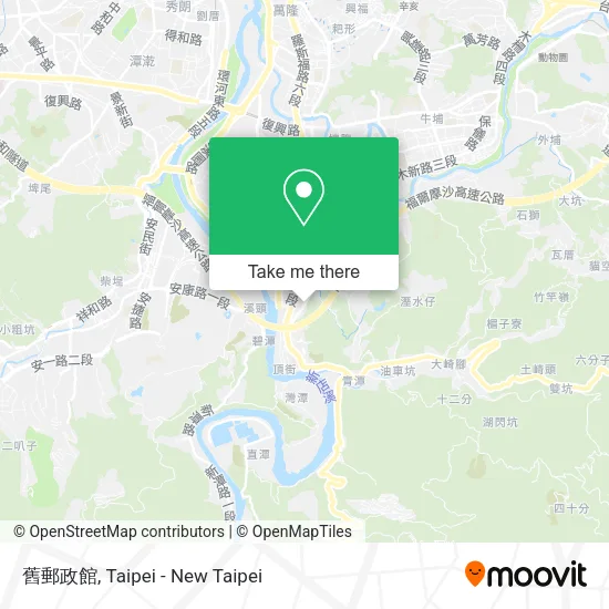 舊郵政館地圖