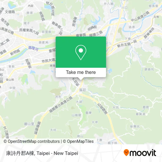 康詩丹郡A棟 map
