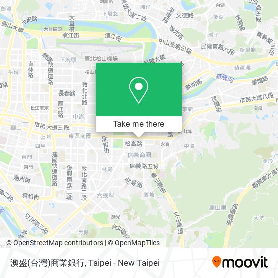 澳盛(台灣)商業銀行 map
