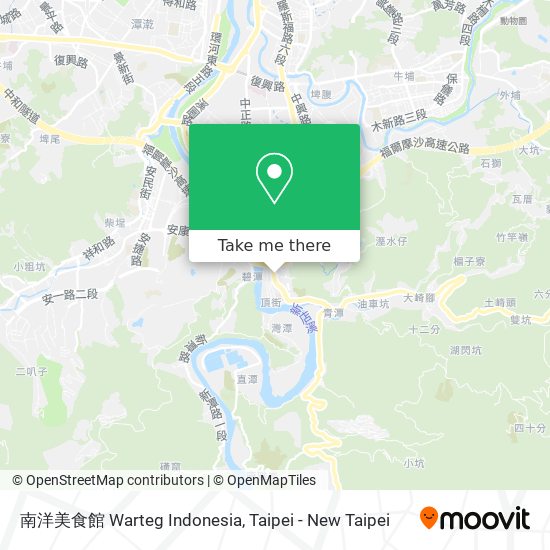 南洋美食館 Warteg Indonesia map