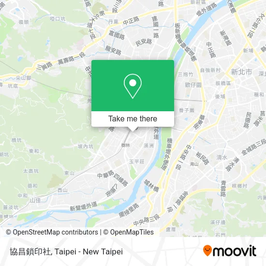 協昌鎖印社地圖
