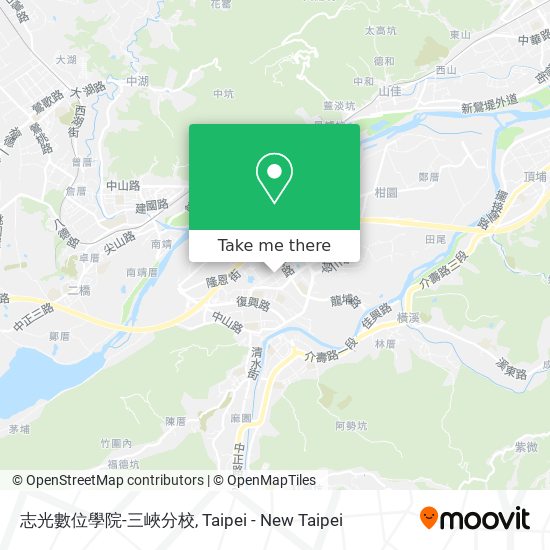 志光數位學院-三峽分校 map