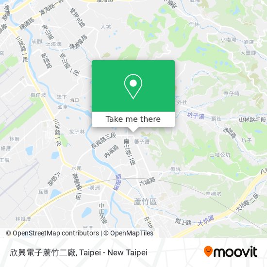 欣興電子蘆竹二廠地圖