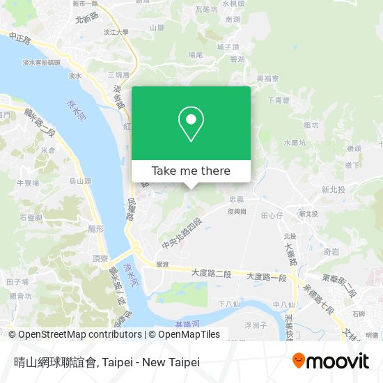 晴山網球聯誼會 map